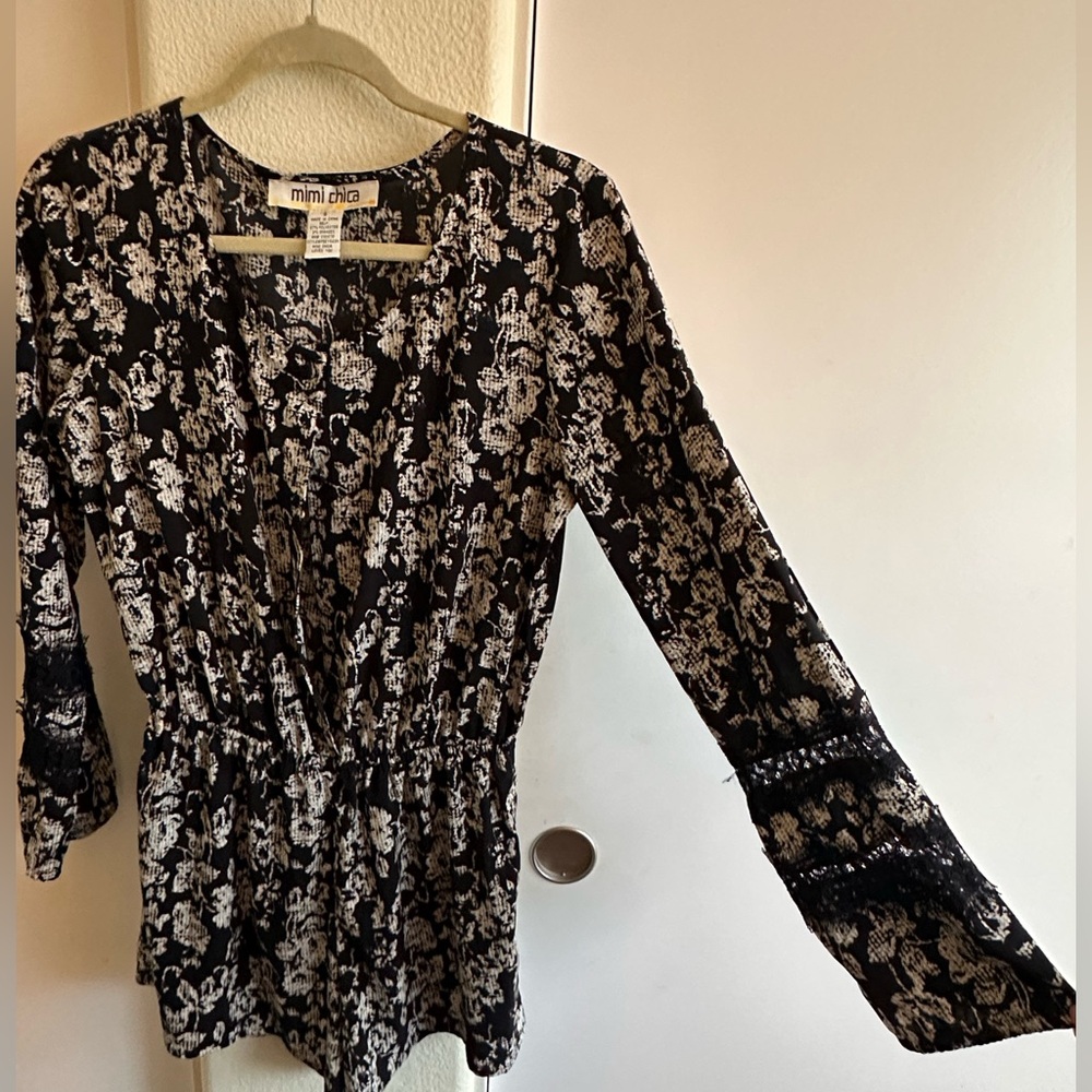 Mimi Chica Floral Romper